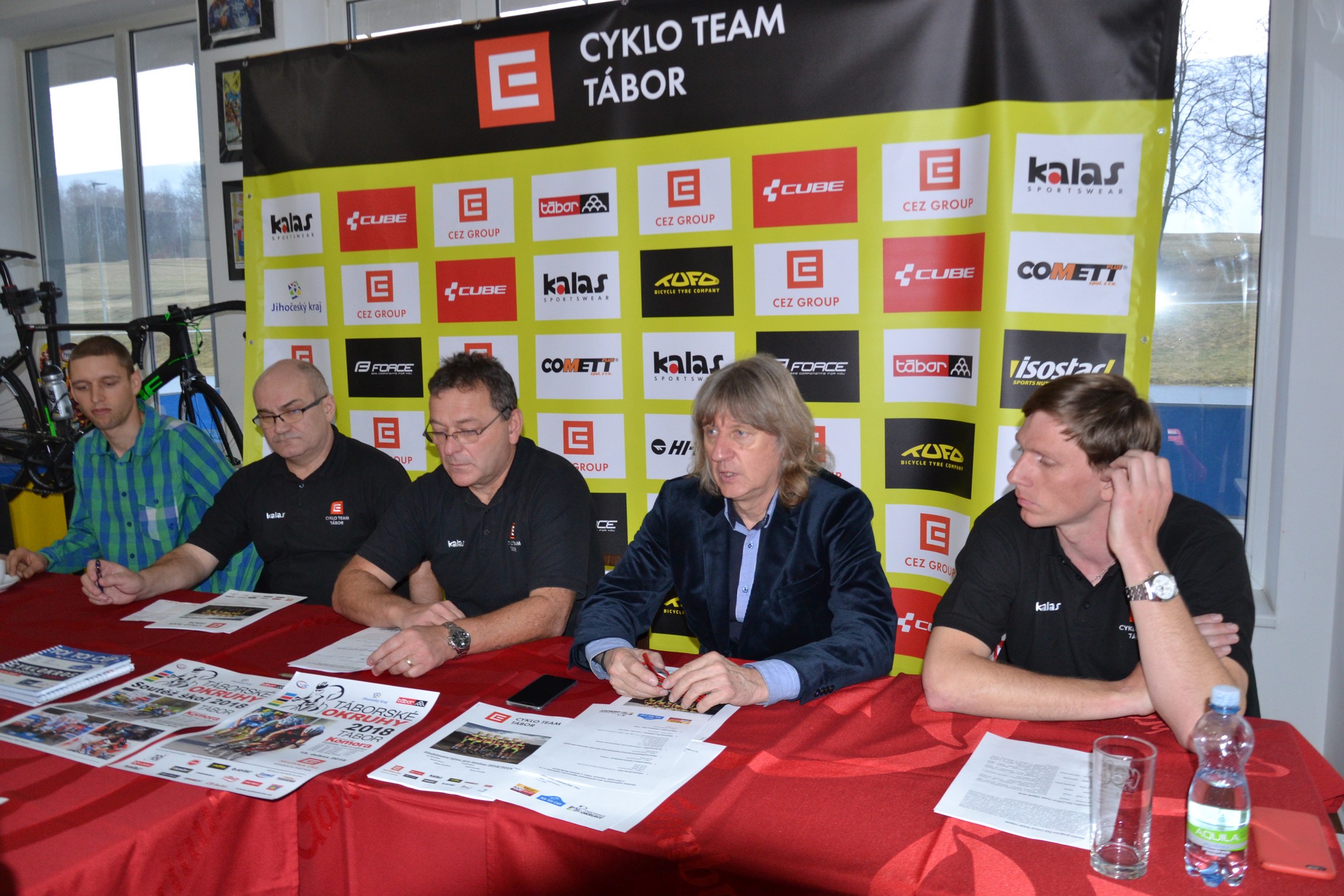ČEZ Cyklo Team Tábor představil nový tým na sezónu 2018/19