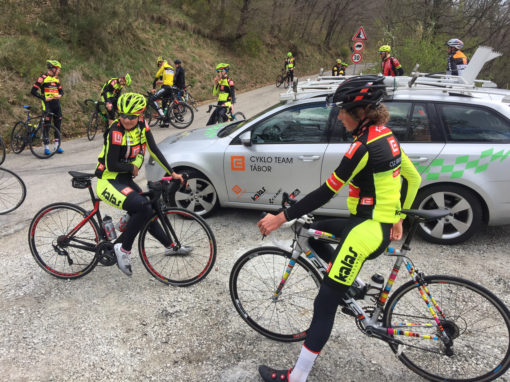 ČEZ Cyklo Team Tábor zahájil přípravu v tradiční Itálii