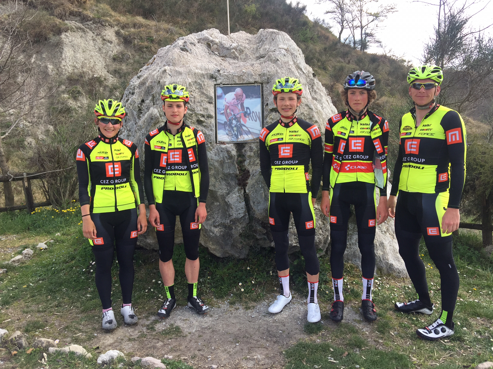 ČEZ Cyklo Team Tábor zahájil přípravu v tradiční Itálii