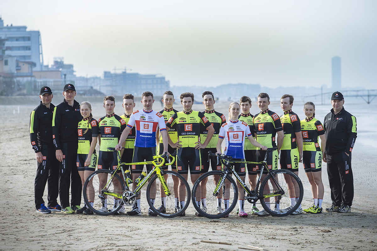 ČEZ Cyklo Team Tábor se vrátil ze soustředění v Itálii rovnou do závodního programu	