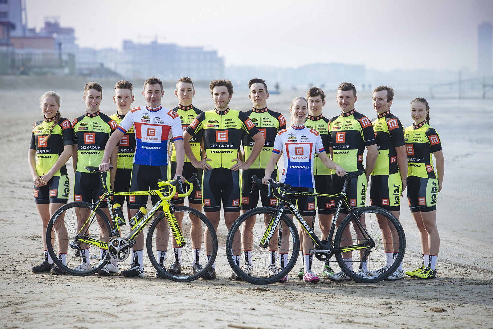 ČEZ Cyklo Team Tábor se připravuje v Itálii